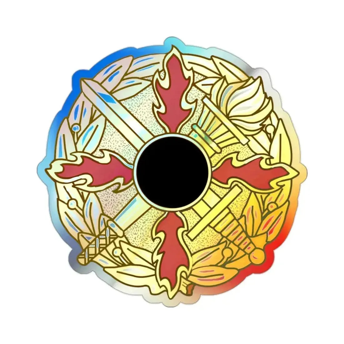 Defense Ammunition Center and School (U.S. Army) Holographic STICKER Die-Cut Vinyl Decal - The Sticker Space