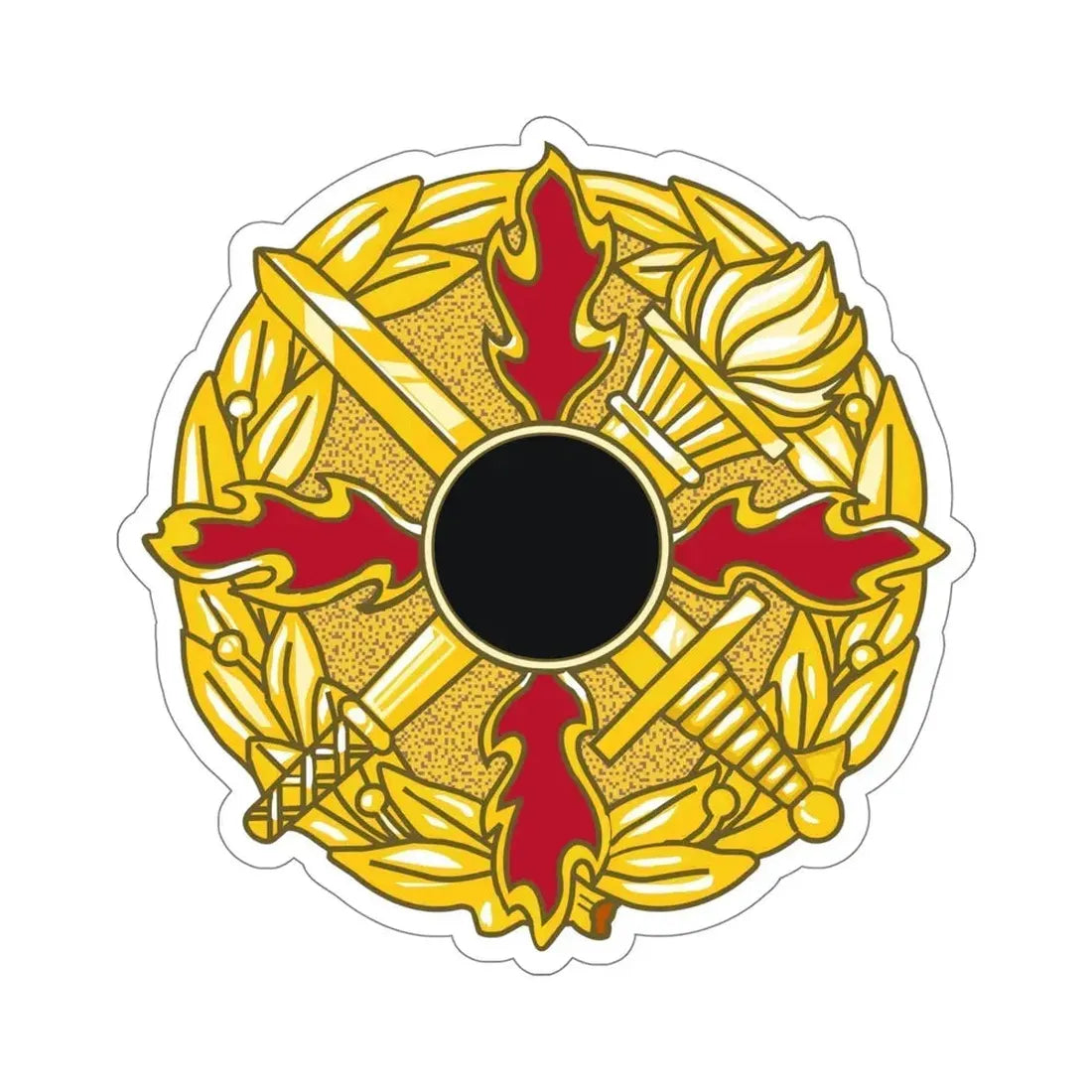 Defense Ammunition Center and School (U.S. Army) STICKER Vinyl Die-Cut Decal 5 Inch - The Sticker Space