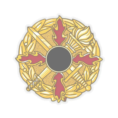 Defense Ammunition Center and School (U.S. Army) STICKER Vinyl Kiss-Cut Decal 4 Inch Transparent - The Sticker Space