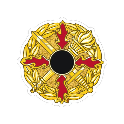 Defense Ammunition Center and School (U.S. Army) Transparent STICKER Die-Cut Vinyl Decal 4 Inch - The Sticker Space