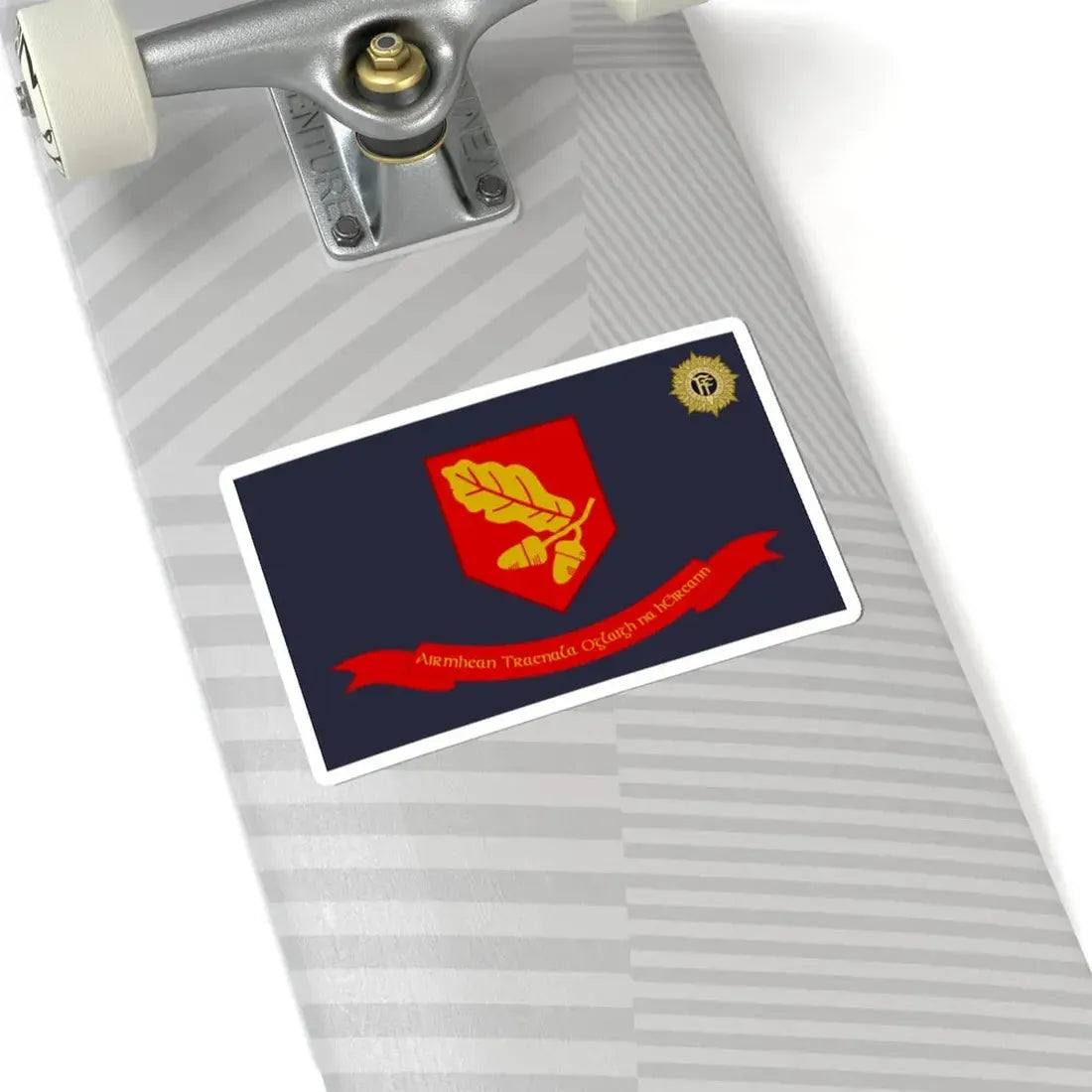 Defense Force Training Centre Flag Ireland (Ireland) STICKER Vinyl Kiss-Cut Decal - The Sticker Space