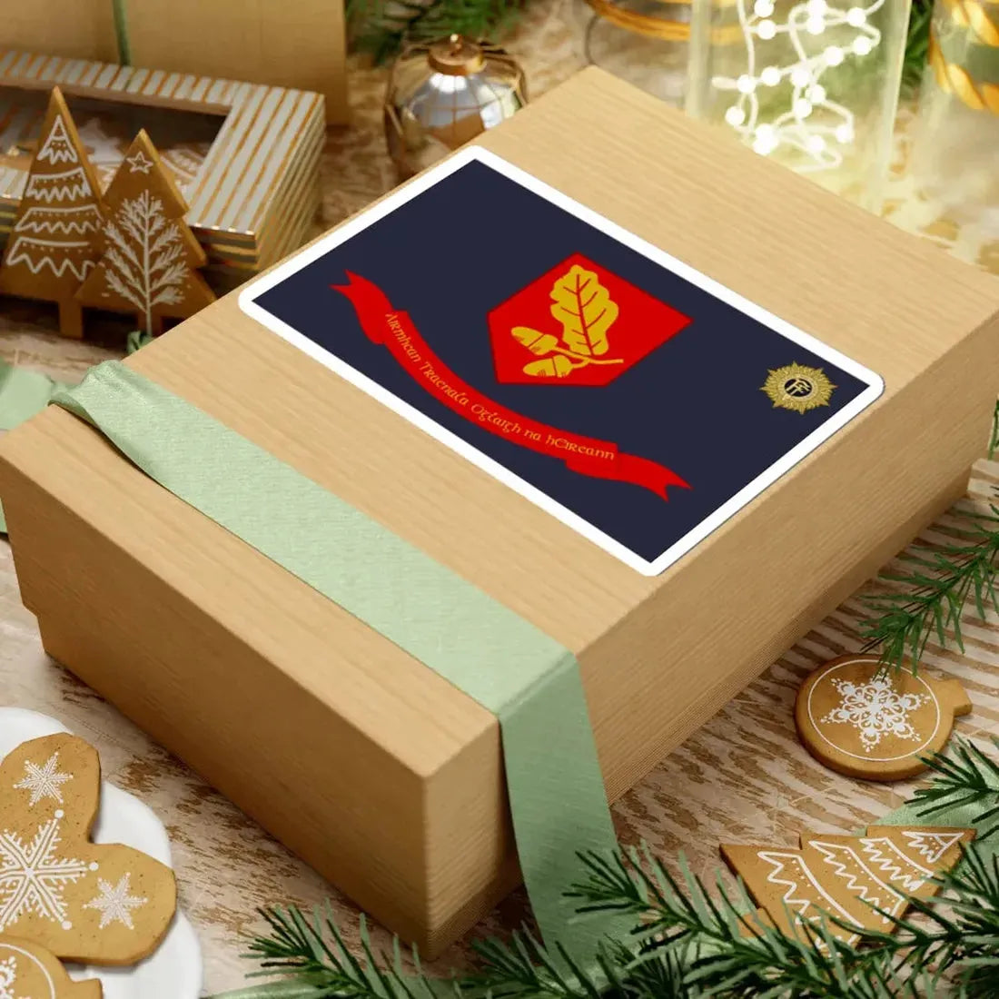 Defense Force Training Centre Flag Ireland (Ireland) STICKER Vinyl Kiss-Cut Decal - The Sticker Space