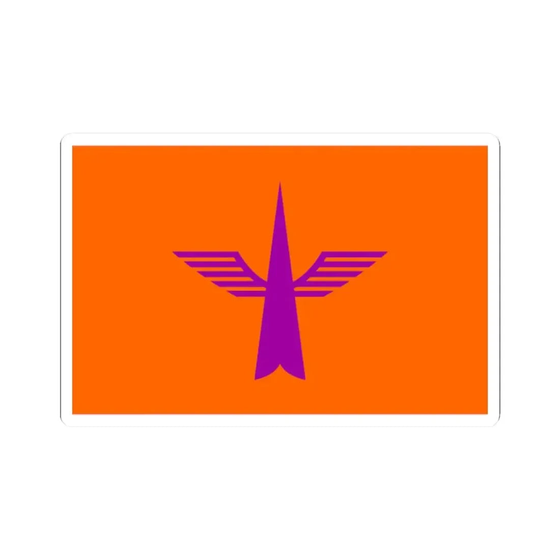 Defense Forces Air Defense Regiment Flag Ireland (Ireland) STICKER Vinyl Kiss-Cut Decal 2 Inch White - The Sticker Space