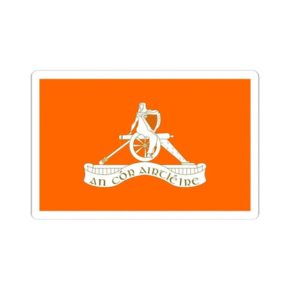 Defense Forces Artillery corps Ireland (Ireland) STICKER Vinyl Kiss-Cut Decal 4 Inch White - The Sticker Space