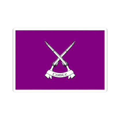 Defense Forces Infantry Flag Ireland (Ireland) STICKER Vinyl Kiss-Cut Decal 3 Inch White - The Sticker Space