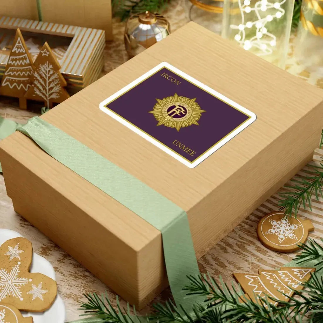 Defense Forces Ireland Flag UNMEE (Ireland) STICKER Vinyl Kiss-Cut Decal - The Sticker Space