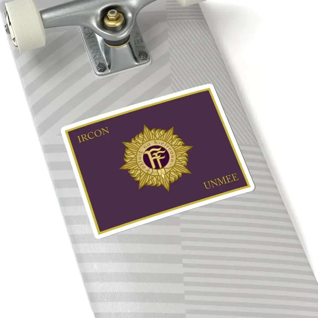 Defense Forces Ireland Flag UNMEE (Ireland) STICKER Vinyl Kiss-Cut Decal - The Sticker Space