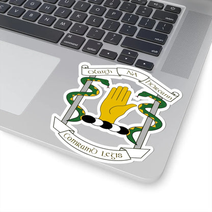 Defense Forces Medical Corps Emblem Ireland (Ireland) (Coat of Arms) STICKER Vinyl Kiss-Cut Decal - The Sticker Space