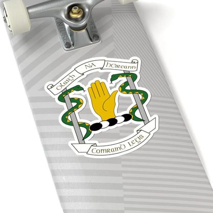 Defense Forces Medical Corps Emblem Ireland (Ireland) (Coat of Arms) STICKER Vinyl Kiss-Cut Decal - The Sticker Space