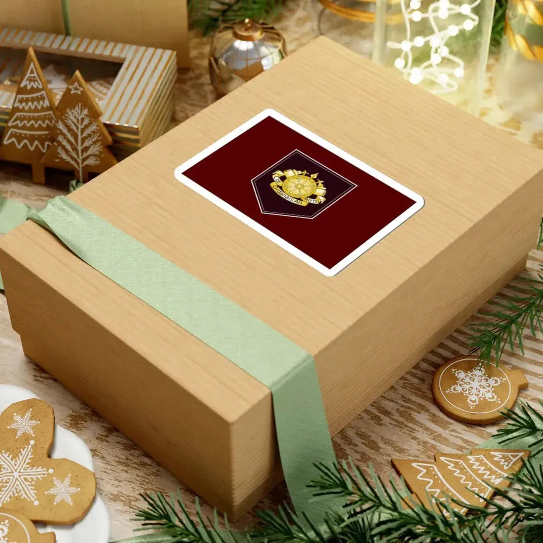 Defense Forces Ordnance Corps Flag Ireland (Ireland) STICKER Vinyl Kiss-Cut Decal - The Sticker Space