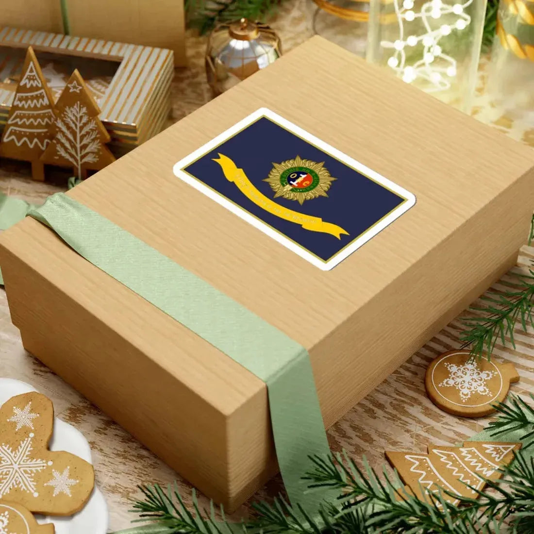 Defense Forces Organisation of National Ex-Servicemen Flag Ireland (Ireland) STICKER Vinyl Kiss-Cut Decal - The Sticker Space