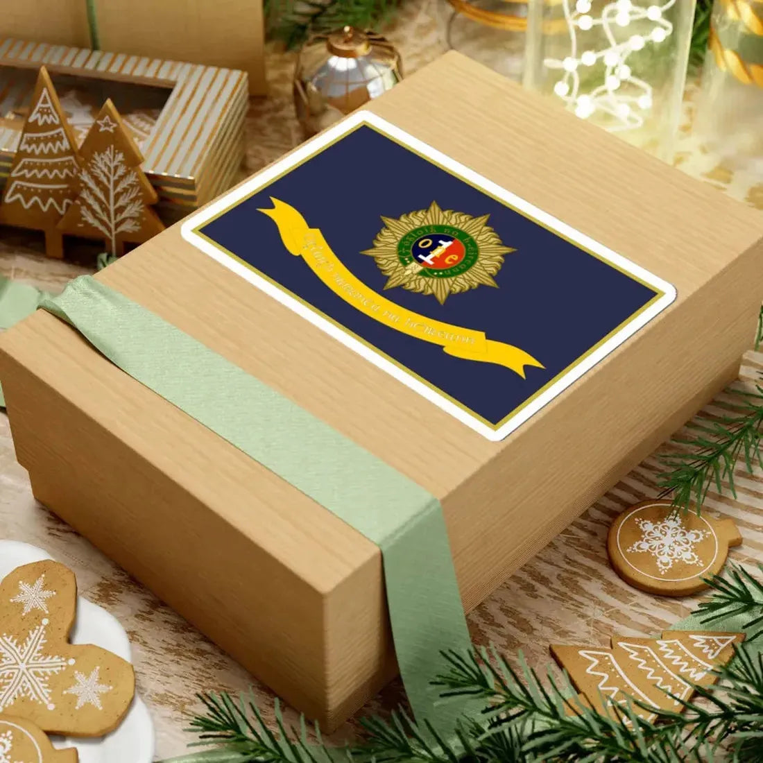 Defense Forces Organisation of National Ex-Servicemen Flag Ireland (Ireland) STICKER Vinyl Kiss-Cut Decal - The Sticker Space