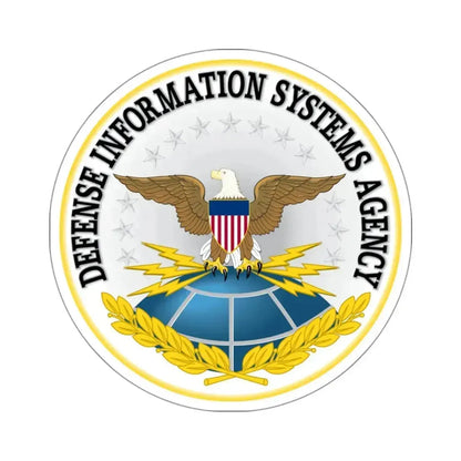 Defense Information Systems Agency STICKER Vinyl Die-Cut Decal 3 Inch - The Sticker Space