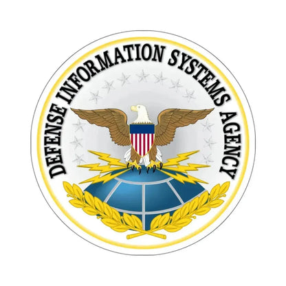 Defense Information Systems Agency STICKER Vinyl Die-Cut Decal 5 Inch - The Sticker Space