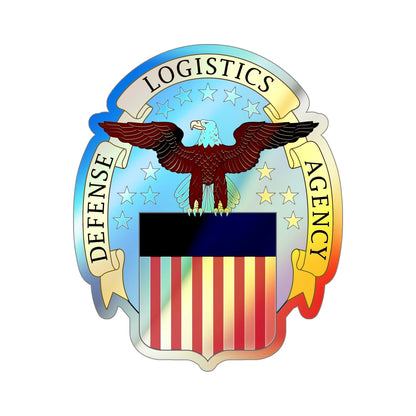 Defense Logistics Agency (U.S. Army) Holographic STICKER Die-Cut Vinyl Decal-6 Inch-The Sticker Space