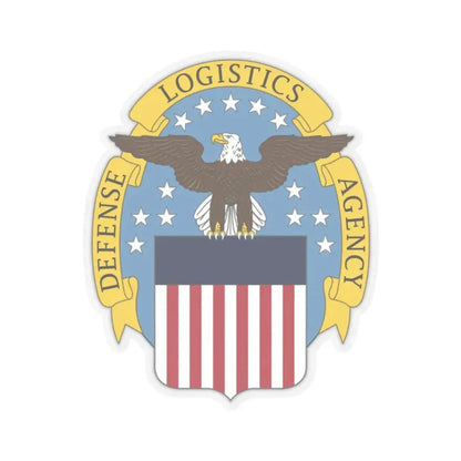 Defense Logistics Agency (U.S. Army) STICKER Vinyl Kiss-Cut Decal 2 Inch Transparent - The Sticker Space