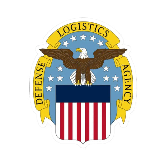 Defense Logistics Agency (U.S. Army) STICKER Vinyl Kiss-Cut Decal 2 Inch White - The Sticker Space
