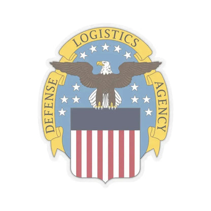 Defense Logistics Agency (U.S. Army) STICKER Vinyl Kiss-Cut Decal 3 Inch Transparent - The Sticker Space