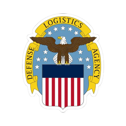 Defense Logistics Agency (U.S. Army) STICKER Vinyl Kiss-Cut Decal 3 Inch White - The Sticker Space