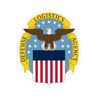 Defense Logistics Agency (U.S. Army) STICKER Vinyl Kiss-Cut Decal 4 Inch White - The Sticker Space