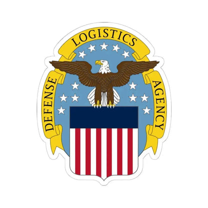 Defense Logistics Agency (U.S. Army) STICKER Vinyl Kiss-Cut Decal 6 Inch White - The Sticker Space