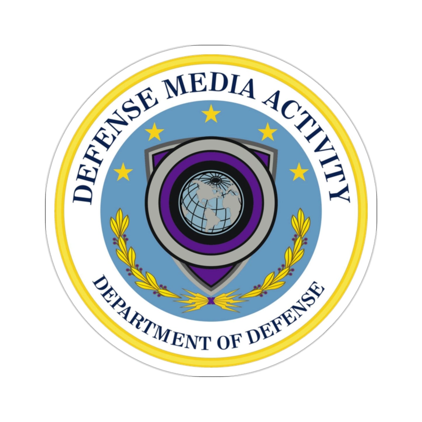 Defense Media Activity (U.S. Army) STICKER Vinyl Die-Cut Decal-2 Inch-The Sticker Space