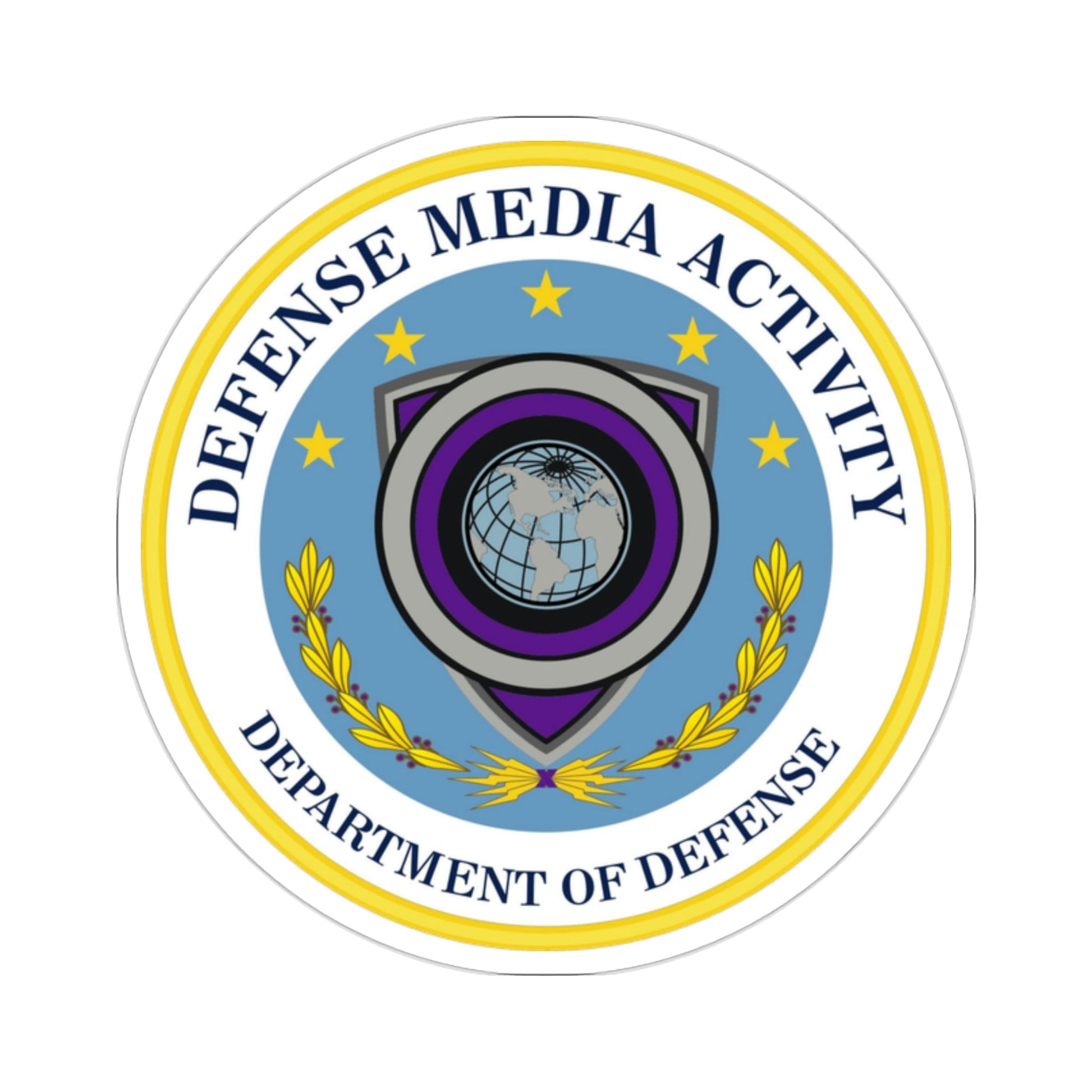 Defense Media Activity (U.S. Army) STICKER Vinyl Die-Cut Decal-2 Inch-The Sticker Space