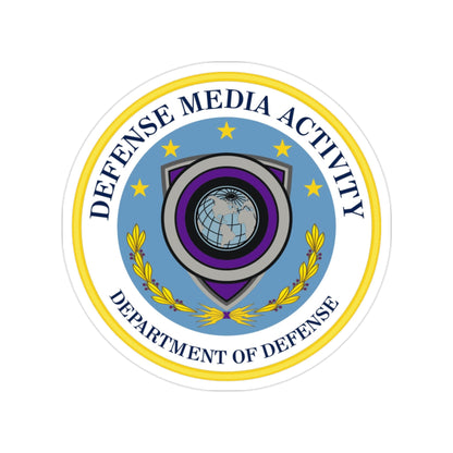 Defense Media Activity (U.S. Army) Transparent STICKER Die-Cut Vinyl Decal-2 Inch-The Sticker Space