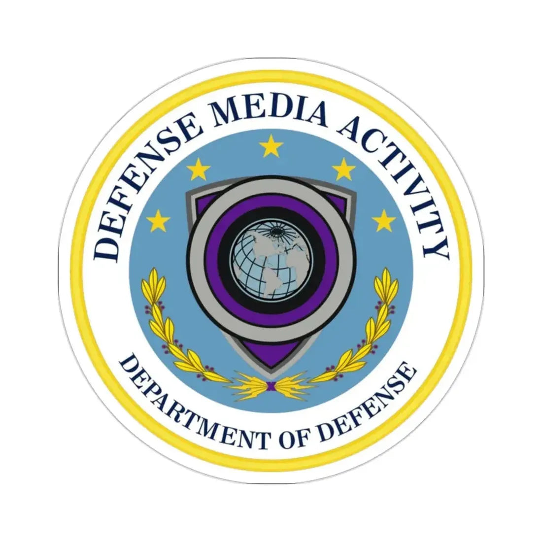 Defense Media Activity (U.S. Army) STICKER Vinyl Die-Cut Decal - The Sticker Space