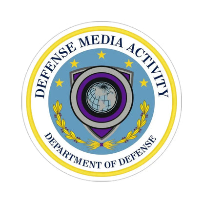 Defense Media Activity (U.S. Army) STICKER Vinyl Die-Cut Decal - The Sticker Space