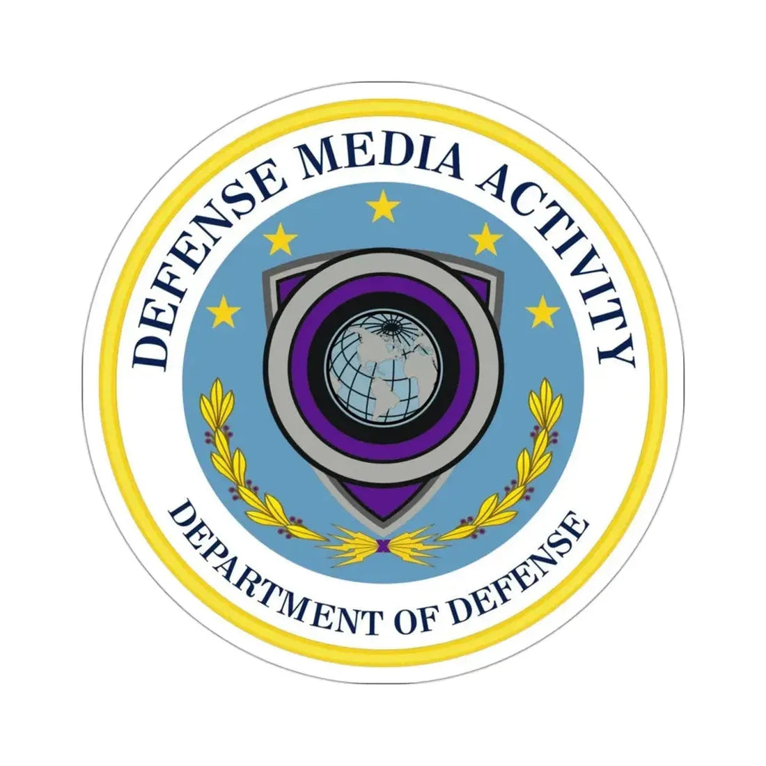 Defense Media Activity (U.S. Army) STICKER Vinyl Die-Cut Decal - The Sticker Space