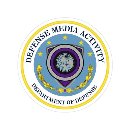 Defense Media Activity (U.S. Army) Transparent STICKER Die-Cut Vinyl Decal 2 Inch - The Sticker Space