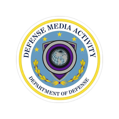 Defense Media Activity (U.S. Army) Transparent STICKER Die-Cut Vinyl Decal - The Sticker Space