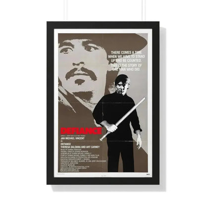 DEFIANCE 1980 - Framed Movie Poster - The Sticker Space