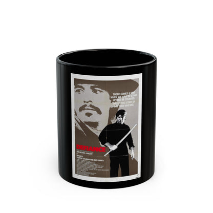 DEFIANCE 1980 Movie Poster - Black Coffee Mug-11oz-The Sticker Space