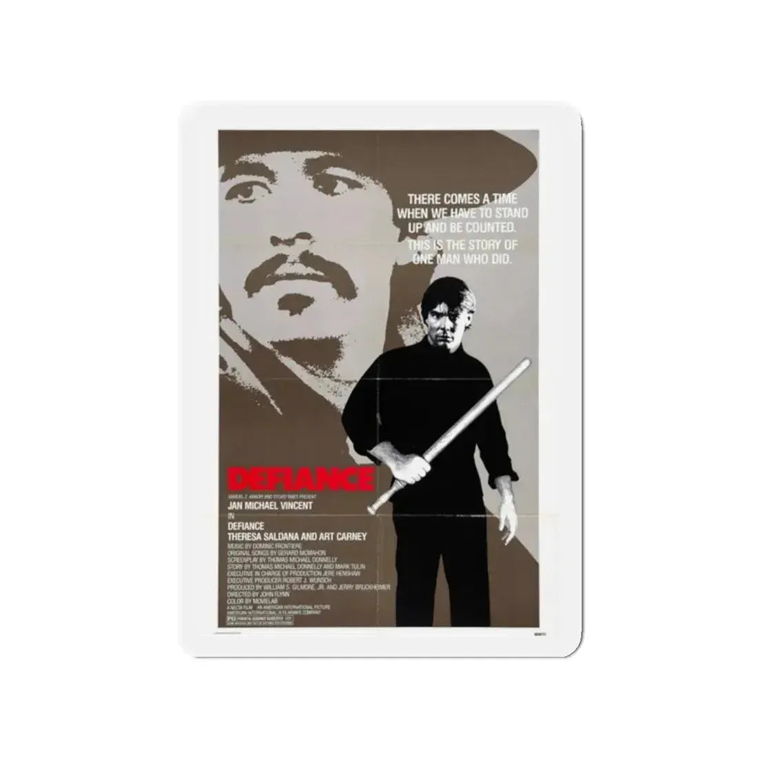 DEFIANCE 1980 Movie Poster - Refrigerator Magnet 2 Inch - The Sticker Space