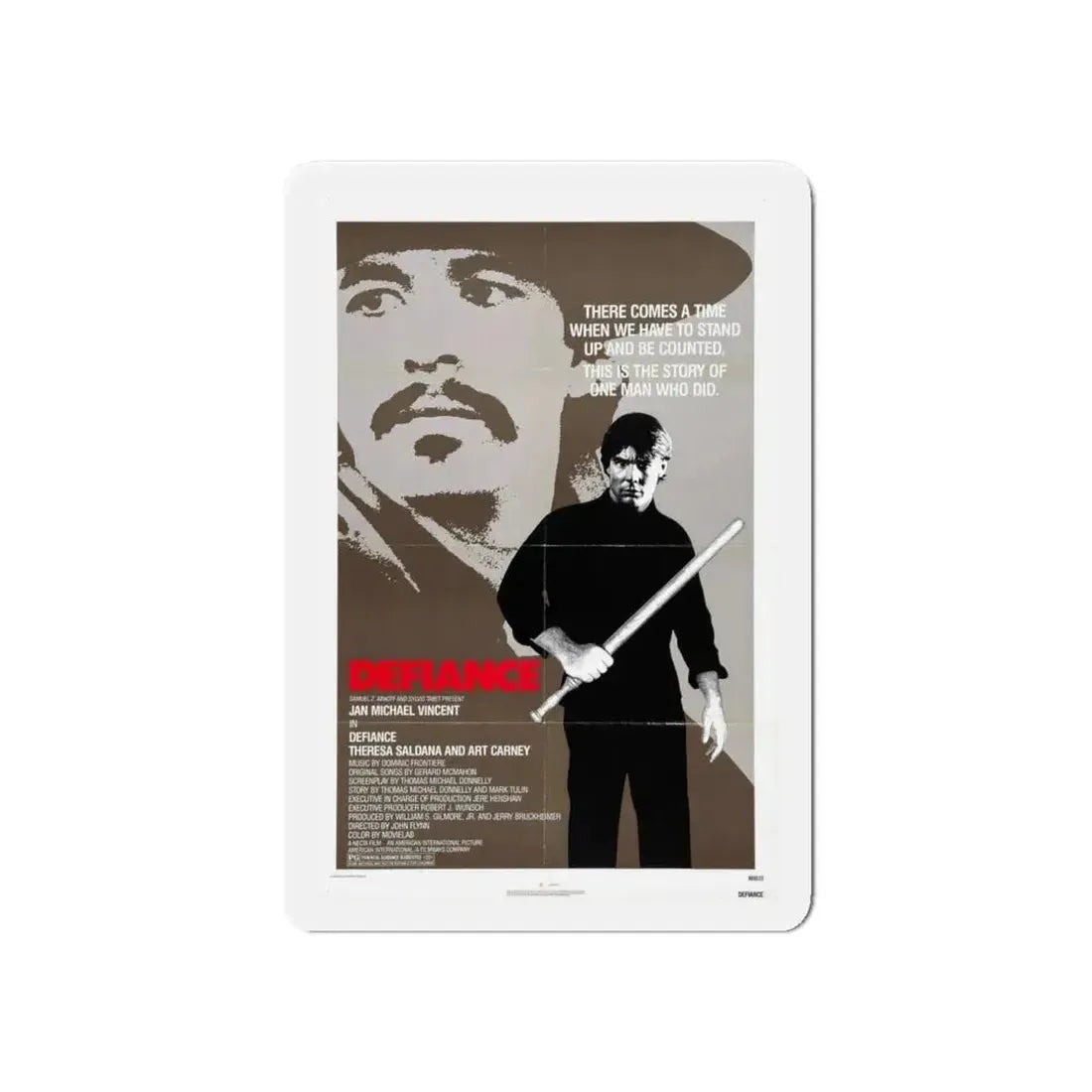 DEFIANCE 1980 Movie Poster - Refrigerator Magnet 6 Inch - The Sticker Space