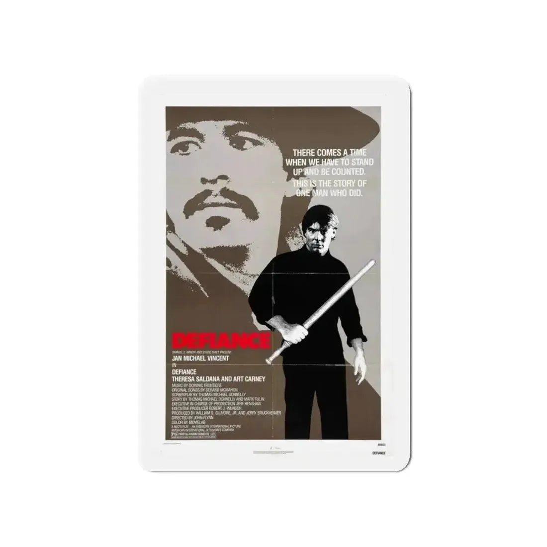 DEFIANCE 1980 Movie Poster - Refrigerator Magnet - The Sticker Space