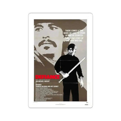 DEFIANCE 1980 Movie Poster - STICKER Vinyl Kiss-Cut Decal 2 Inch White - The Sticker Space
