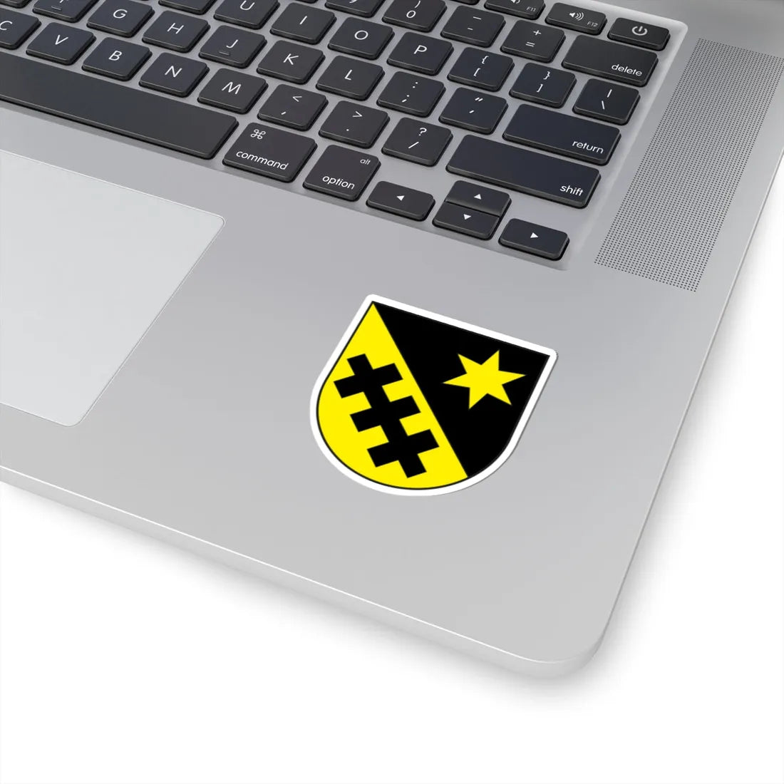 Degen wappen (Switzerland) (Coat of Arms) STICKER Vinyl Kiss-Cut Decal - The Sticker Space