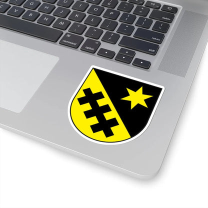 Degen wappen (Switzerland) (Coat of Arms) STICKER Vinyl Kiss-Cut Decal - The Sticker Space