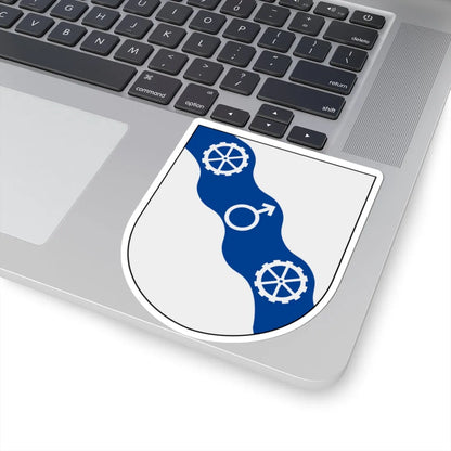 Degerfors vapen (Sweden) (Coat of Arms) STICKER Vinyl Kiss-Cut Decal - The Sticker Space