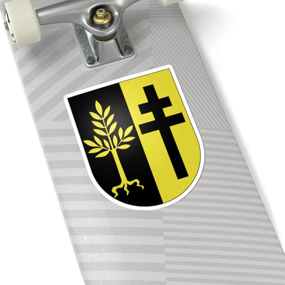 Degersheim-coat of arms (Switzerland) (Coat of Arms) STICKER Vinyl Kiss-Cut Decal - The Sticker Space