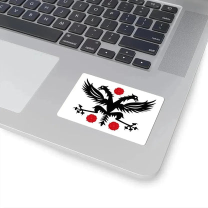 Deinze vlag (Belgium) STICKER Vinyl Kiss-Cut Decal - The Sticker Space