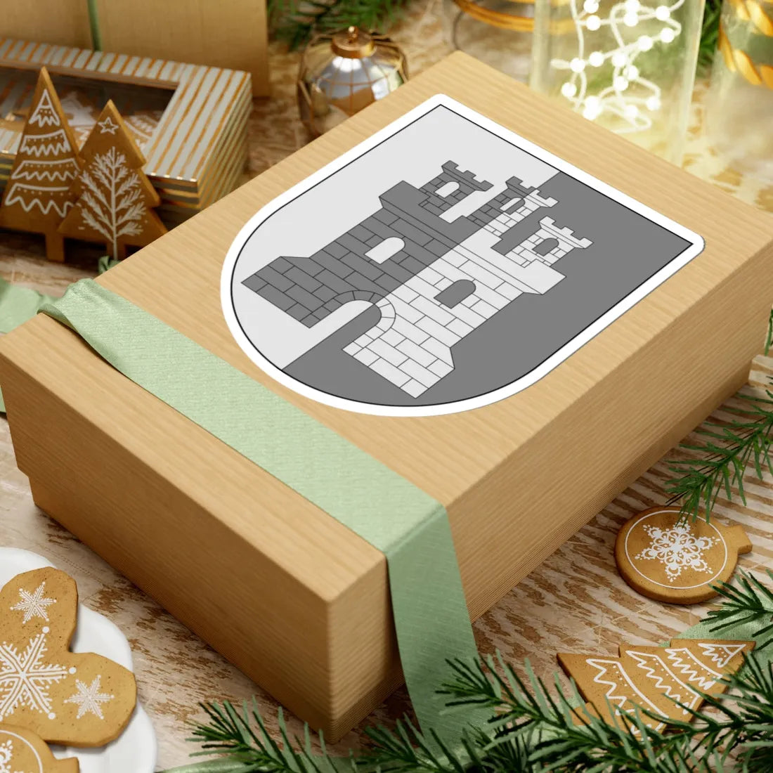 Del uno al otro (Spain) (Coat of Arms) STICKER Vinyl Kiss-Cut Decal - The Sticker Space