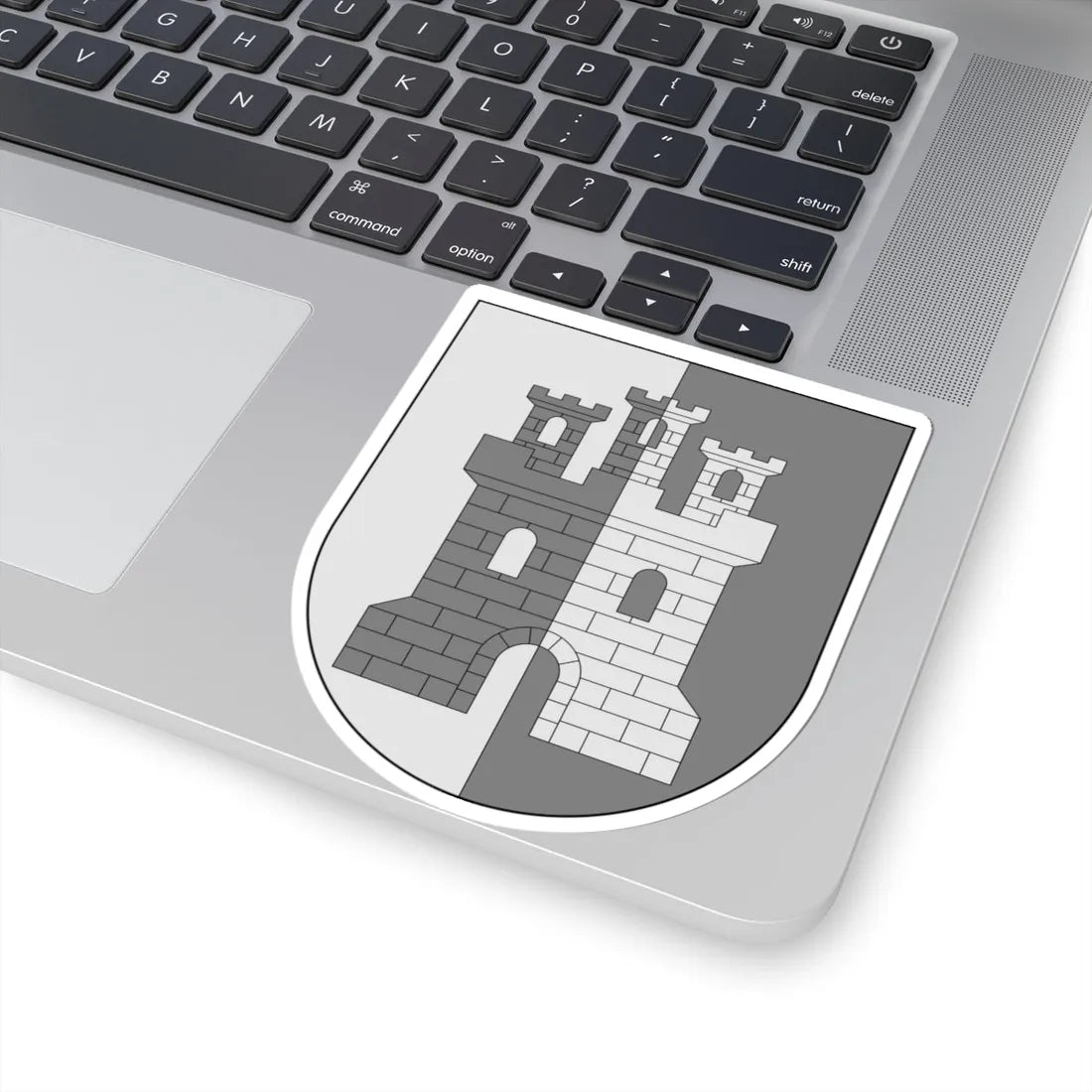Del uno al otro (Spain) (Coat of Arms) STICKER Vinyl Kiss-Cut Decal - The Sticker Space