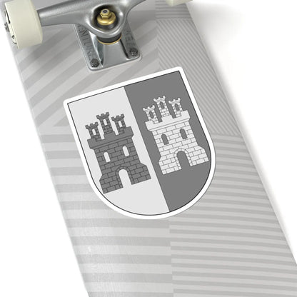 Del uno en el otro (Spain) (Coat of Arms) STICKER Vinyl Kiss-Cut Decal - The Sticker Space