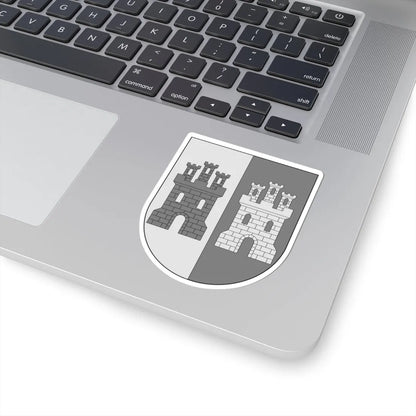 Del uno en el otro (Spain) (Coat of Arms) STICKER Vinyl Kiss-Cut Decal - The Sticker Space