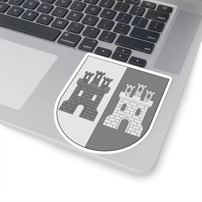 Del uno en el otro (Spain) (Coat of Arms) STICKER Vinyl Kiss-Cut Decal - The Sticker Space