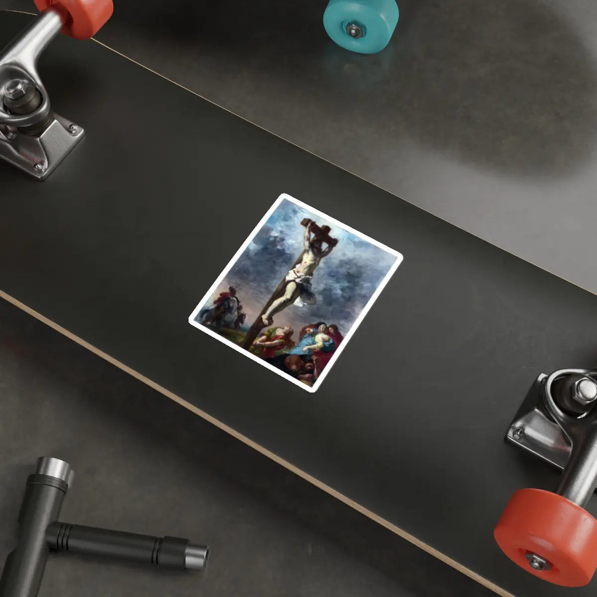SKU:12295353984177586912 Sticker types:White Shape:Die-Cut Sizes:4" × 4"